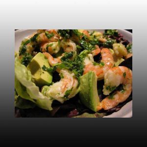 Healthy Shrimp and Avocado Salad for weight loss!